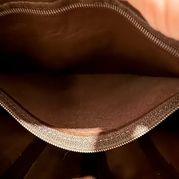 Coach vintage Brown Leather buckle Sling backpack - Picture 7 of 10